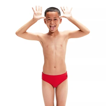 Плавки дитячі Speedo LOGO 6.5CM BRF JM RED/BLACK (8-00314914374) 15-16, 176 см