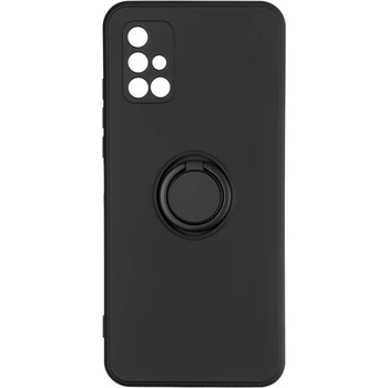 Чохол Fiji Holder Ring для Samsung Galaxy A71 (A715) бампер з кільцем підставкою Black