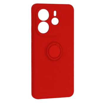 Чехол Fiji Holder Ring для Xiaomi Redmi Note 14 бампер с кольцом подставкой Red