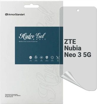 Гидрогелевая пленка ArmorStandart Matte для смартфона ZTE Nubia Neo 3 5G (ARM88885)