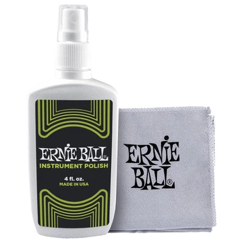 Гитарный полироль-очиститель с салфеткой Ernie Ball 4222 Guitar Polish with Cloth