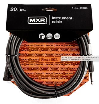 Кабель инструментальный Dunlop DCIS20R MXR Standard Instrument Cable 6.0m (20ft) (Straight/Right)