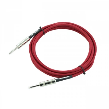 Кабель инструментальный DiMarzio EP1710SSRD Instrument Cable 3.0m (10ft) Red