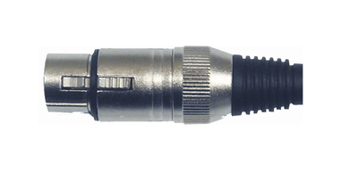Конектор QUIK LOK NC354K XLR 3-pin Female (мама)