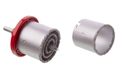 Набор корончатых сверл по плитке Intertool 4 шт. (33 53 67 73 мм) (SD-0429)