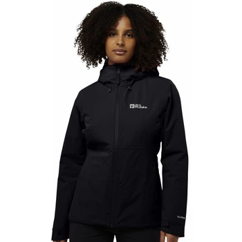Куртка утеплена WISPER INS JKT W Jack Wolfskin A61893_6000 34 Чорний (4064886336222)