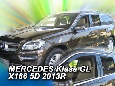 Дефлекторы окон ветровики Mercedes GL X166 5D 13-15 вставные 4шт Heko Мерседес Гл АМ0033762