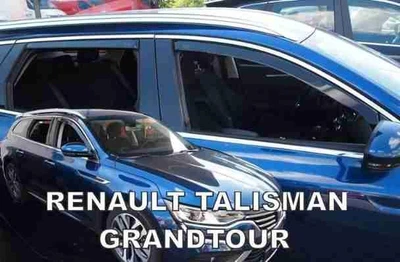 Дефлекторы окон ветровики Renault Talisman 4D Grandtour 16- вставные 4шт Heko Рено Талисман АМ0054469