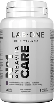 Харчова добавка Lab One N°1 Aneavita Care 60 капсул (5906630600861)