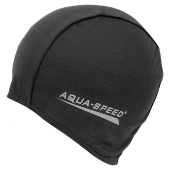 Шапка для плавання Aqua Speed POLYESTER CAP 5762 чорний Уні OSFM