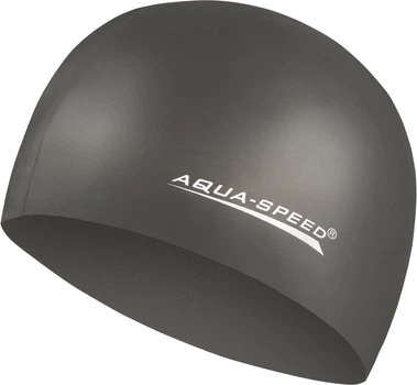 Шапка для плавання Aqua Speed MEGA 100-07 чорний Уні OSFM