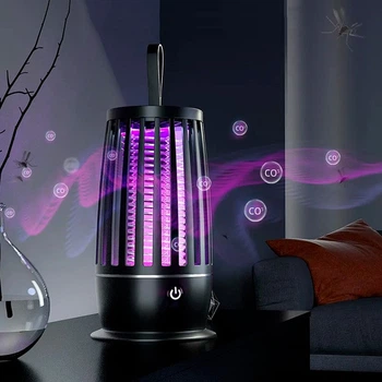 Пастка для комах LY-851 з акумулятором і USB зарядкою, захист від комарів і мух