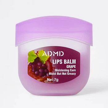 Бальзам (вазелин) для губ Grape (Виноград), увлажнение и защита, 7 г