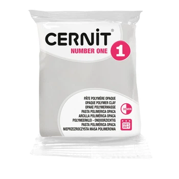 Полимерная глина Cernit Number One, 56 г., БЕЛЫЙ УКРИВИСТЫЙ, (CR-CE0900056027)