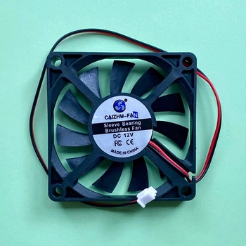 Вентилятор 12V 0.2А, 70х70х10 мм, 2 pin