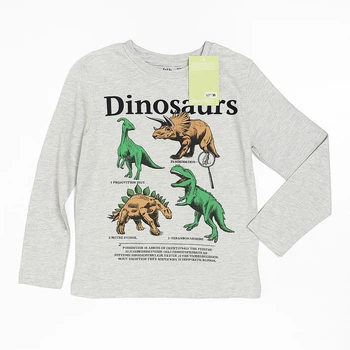 Лонгслив H&M 977939 122-128см голубой kind is the new cool