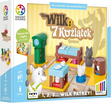 Gra planszowa IUVI Games Smart Games Wilk i 7 koźlątek (edycja polska) (5906700248283)