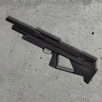 Пневматична гвинтівка Zbroia Козак FC-2 450/230 PCP 4.5 мм — гвинтівка ≈30 Дж, чорна, Picatinny