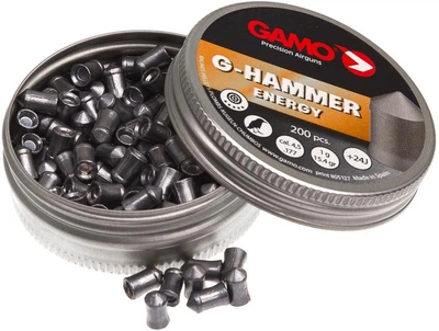 Кулі Gamo G-Hammer Energy 4.5мм, 1г, 200шт