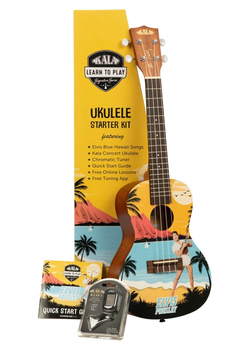 Укулеле Kala Learn To Play Elvis Blue Hawaii Concert Ukulele