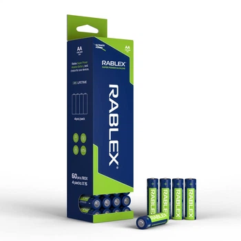 Батарейки Rablex LR6/AA 4шт.
