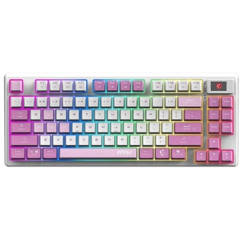 Клавиатура MSI FORGE GK600 TKL Gaming Violet UA