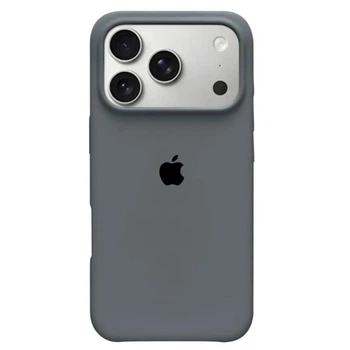 Силіконовий чохол для iPhone 17 Pro Dark Grey FULL 73216