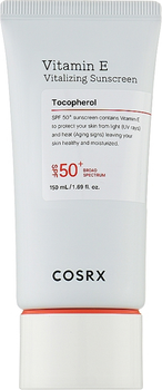 Сонцезахисний крем для обличчя Cosrx з вітаміном E Spf 50+ 150 мл (8809598456334)