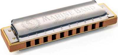 Губна гармошка Hohner Marine Band 1896 M189693P C-major