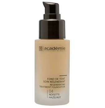Регенерирующая тональная основа ТОН 04 / Academie Regenerating Treatment Foundation 04 Hazelnut, 30ml