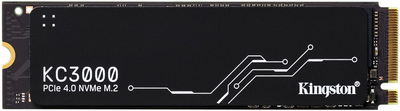 Kingston SSD KC3000 1TB M.2 2280 NVMe PCIe Gen 4.0 x4 3D TLC NAND (SKC3000S/1024G) (955555903034062) - Уцінка