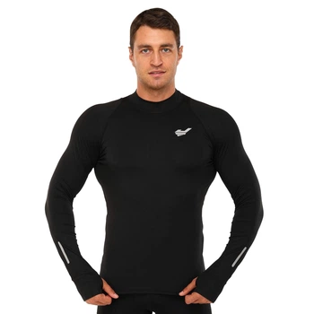 Лонгслив компрессионный спортивный JASON L-809-2 XL Черный