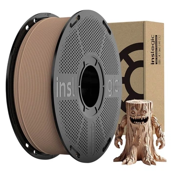 Філамент для 3D-принтера INSLOGIC PLA WoodFill Natural, 1 кг