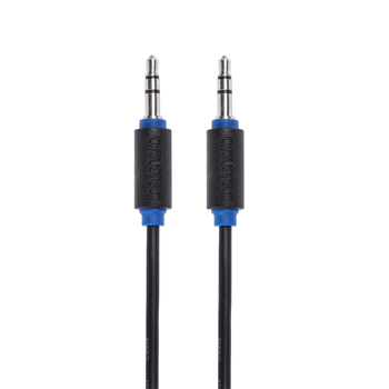 Audio кабель Cabletech Standart jack 3.5 штекер-штекер 3м Black