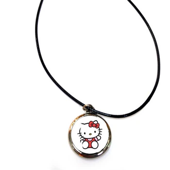 Кулон подвеска на шею Хеллоу Китти Hello Kitty (ku_036)
