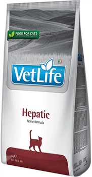 Сухой лечебный корм для кошек Farmina Vet Life Hepatic диет. питание, при хронической печеночной недостаточности, 400 г (8010276030405)