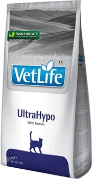 Сухой лечебный корм для кошек Farmina Vet Life UltraHypo диет. питание, при пищевой аллергии, 2 кг (8010276022523)