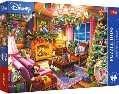 Пазли Trefl - Святкова хатинка Діснея / Disney / Trefl / 1000 елементів (10916)