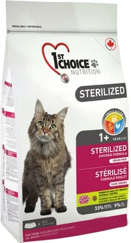Сухий корм для кастрованих котів і стерилізованих кішок 1st Choice Sterilized 5 кг (65672266055)