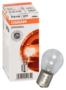 Автолампи кк. OSRAM 7506 P21W 12V BA15s 10X5