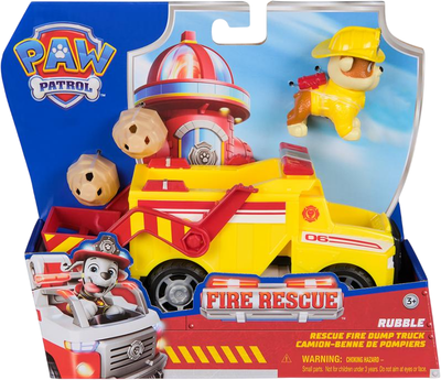Zestaw do zabawy Paw Patrol Wywrotka strażacka Rubble (SM97236/6072662)