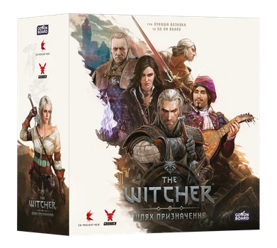 Настольная игра Ведьмак. Путь предназначения. Делюкс (The Witcher: Path of Destiny. Deluxe)
