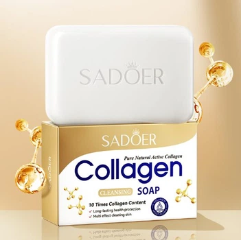 Мыло очищающее с коллагеном, SADOER
