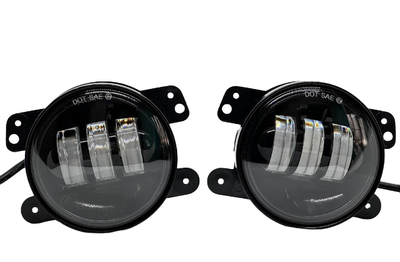 Комплект протитуманних LED фар AllLight FB-410 D=90/100мм (Renault, Citroen, Ford, Mitsubishi, Opel, Peugeot, Subaru)