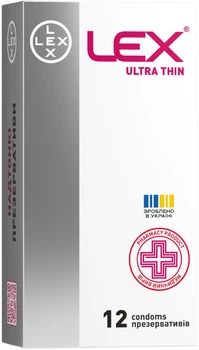 Презервативи LEX Ultra Thin 12 шт. (4820144771958)