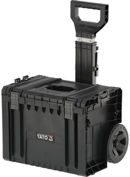 Skrzynia YATO systemowa na narzędzia 686x450x380 mm na kółkach moduł 35V S12 (YT-09165)