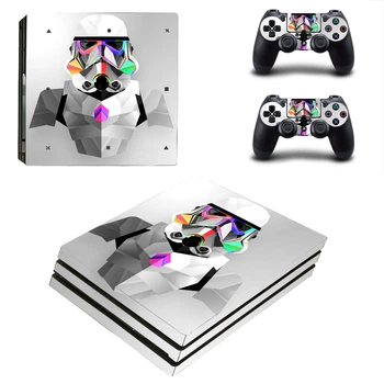 Виниловые наклейки на PS4 PRO и Dualshock Star Wars Sony PlayStation 4 Custom Skin Playsole Games (PG005)