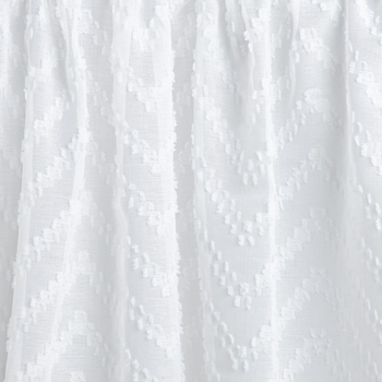 Фіранка Homla Mira з тисненням біла 140x250 cм (5906496742460)