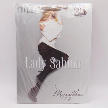 Колготи 3D мікрофібра Lady Sabina 100 Den р.3 мокко