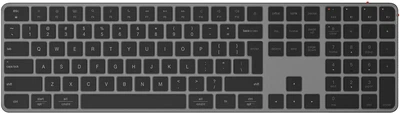 Клавиатура беспроводная Meetion K230 Bluetooth/Wireless ENG/RUS Black (MT-K230MW-A-RUA)